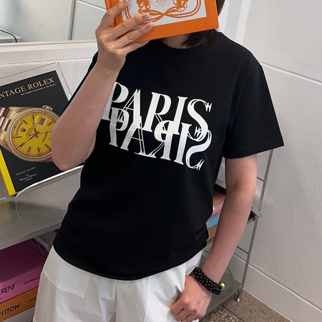 cikicoco 프리미엄 순면 100% 반팔 티셔츠 (44~빅사이즈)