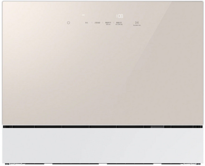 삼성전자 Bespoke 카운터탑 열풍건조 식기세척기 6인용, 베이지, DW30FB305CE0, 방문설치