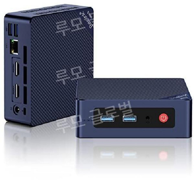 Beelink Mini S12 Pro 미니 PC Intel Alder Lake-N100 6GB DDR4 RAM 500GB PCIEx1 SSD 4K 60Hz 듀얼 디스플레이/WiFi, N100 16G+500G