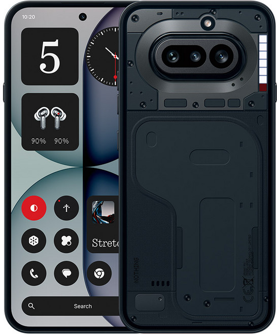 낫싱 Phone (4a) 12+256GB 케이스 포함 휴대폰 3.5배 광학줌 4K 동영상 NFC, 256GB, 블랙