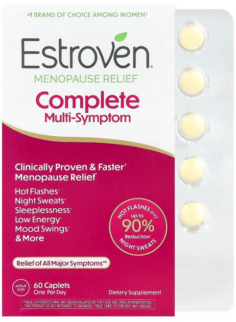 에스트로벤 메노포즈 릴리프 컴플리트 멀티-심프텀 캐플렛, 60정, 1개