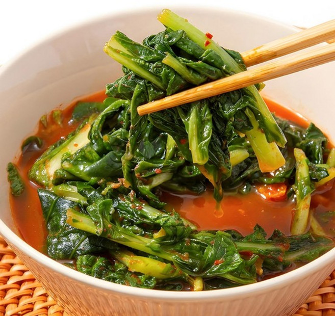 [미식한가] 빛깔좋은 열무 얼갈이 물김치 1kg, 없음