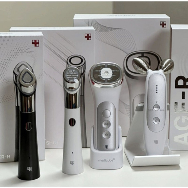 거의새것 메디큐브 5종 ems샷 유쎄라 부스터힐러 에어샷 바디샷 아이샷