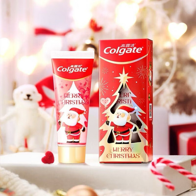 [국내배송]콜게이트 크리스마스 치약(하트), 1개, 95ml
