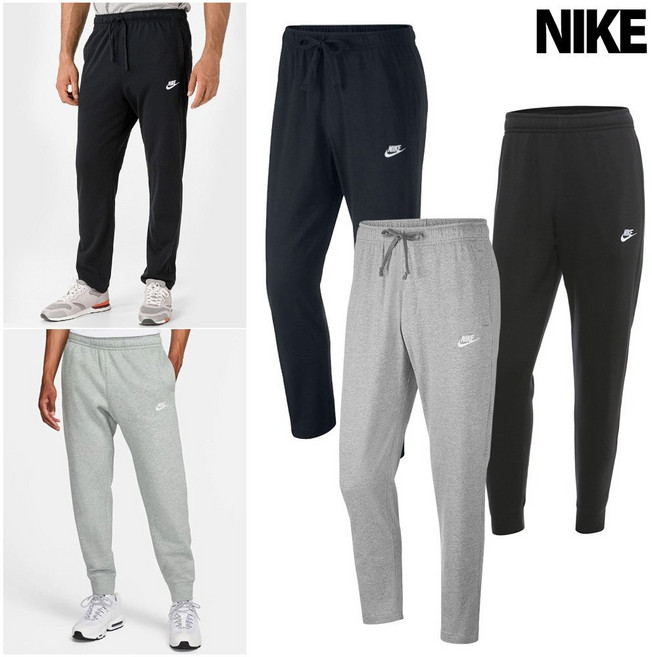 [국내백화점] 나이키 남성용 NSW 클럽 오픈햄 기모 저지 조거팬츠 12종 택일
