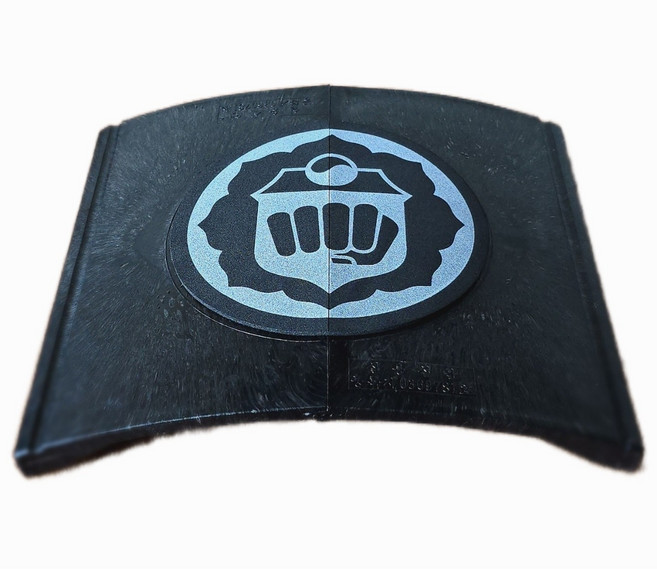 조립식기와 송판 흑색_블랙 플라스틱기와 송판 상급용 조립식격파, 1개