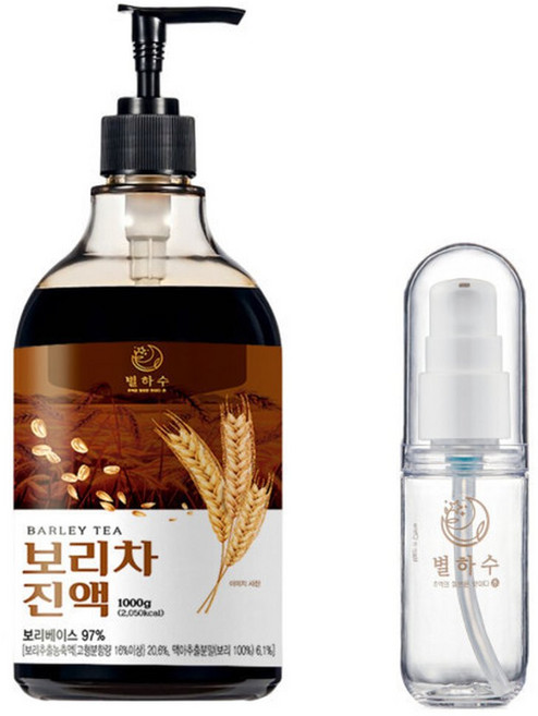 별하수 97% 보리차 원액 1000g, 1개, 1kg