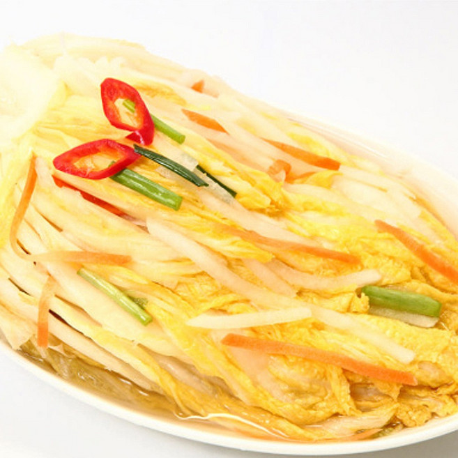 익을수록 맛있는 정담은 백김치 1kg 당일생산 당일발송, 1개