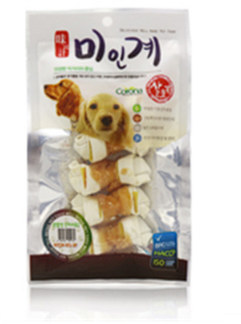 미인계 프리미엄 강아지 우유 치킨 딩고껌 x 5개, 치킨과 치즈 5p x 5봉