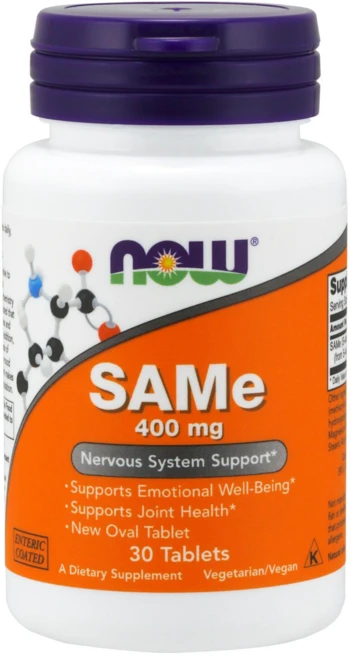 나우푸드 SAMe 400mg 타블렛 글루텐 프리 비건, 30정, 1개 - 쿠팡