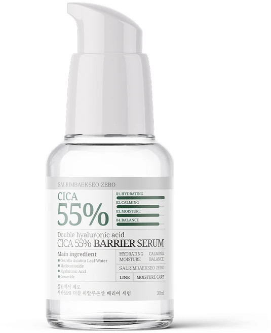 살림백서 제로 시카 55% 히알루론산 세럼 30ml 피부 겉 수분 169% 개선 모공 보습 피부 진정, 1개 - 쿠팡