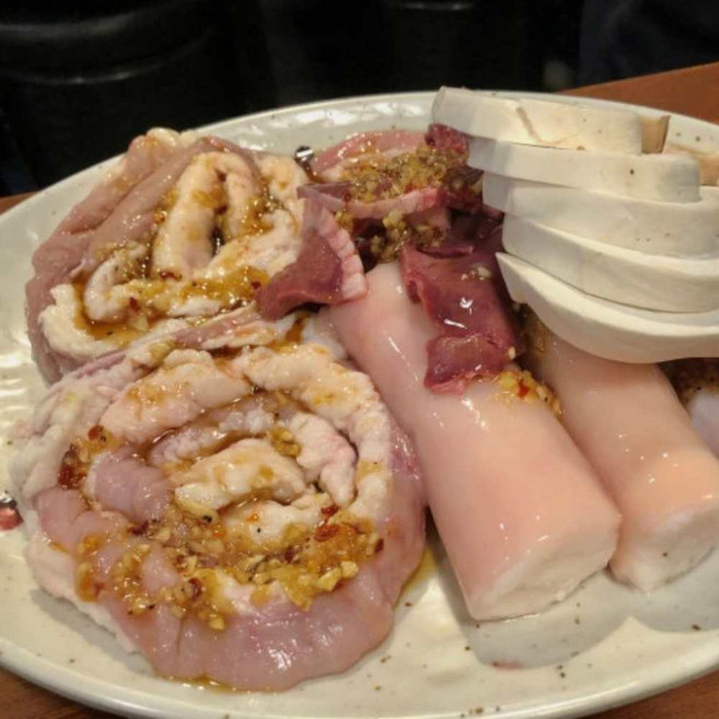 한우 1+등급 명품 곱창 대창 오드레기 구이 600g 캠핑 혼술 술안주, 1개