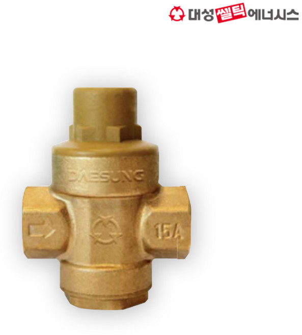 대성쎌틱 전기온수기 부속품 (대성S라인 감압밸브 15A / 온수기 설치부속세트 / 수전 고정엘보 2개), 01추가) 대성S라인 감압밸브 15A