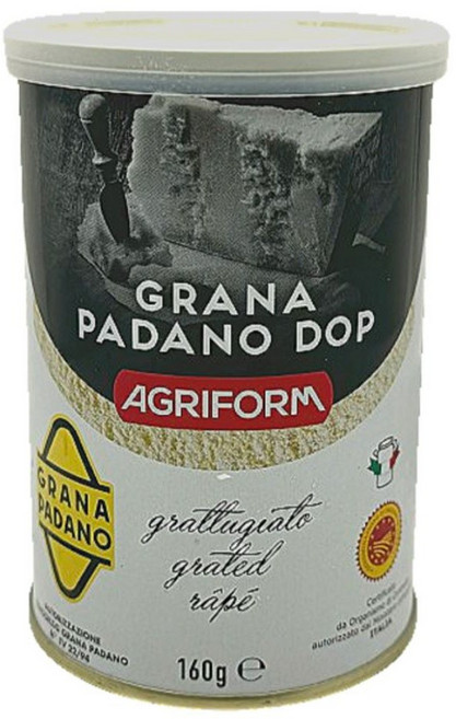 AGRIFORM 아그리폼 그라나 파다노 그레이티드 캔 160g / 이탈리아 / 자연치즈, 1개