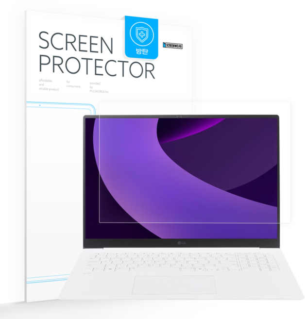 2025 LG그램 프로 17인치 43.1 강화필름 방탄 액정보호필름, 1개