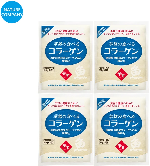 [최신유통기한 2027년 9월 1일] 하나마이 피쉬 먹는 저분자 콜라겐 펩타이드 100g, 4개 - 쿠팡