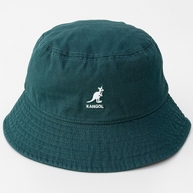 캉골 워시드 코튼 버킷햇 모자
