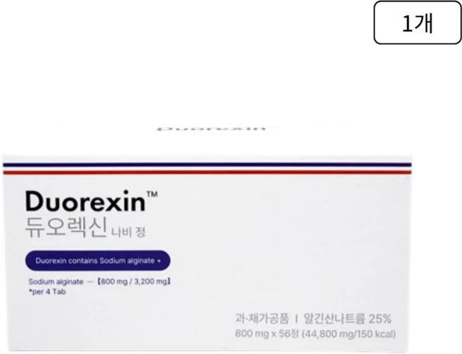 [정품] 미국 듀오렉신 나비정 듀오렉스, 56정, 1개 - 쿠팡