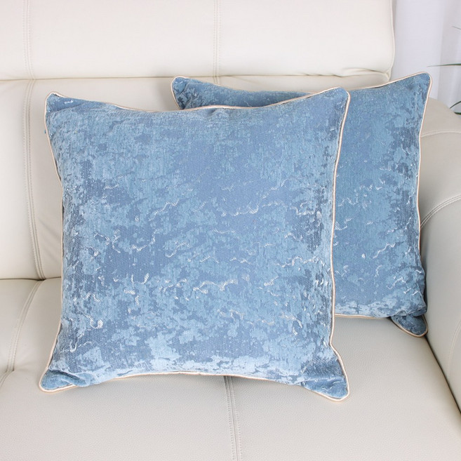 빅무드 크러쉬드 벨벳 쿠션커버 45x45 북유럽 감성 거실 인테리어 소파쿠션