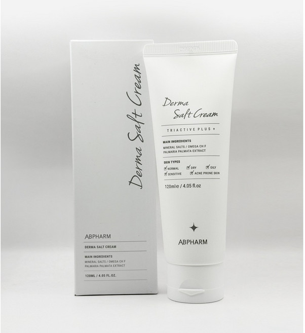 에이비팜 더마 솔트크림 트리액티브 플러스, 120ml, 1개