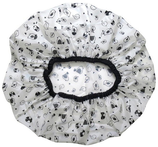 COSMOS 小鳥美容浴帽 台灣製, 1個