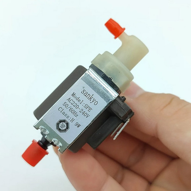SPE 9W AC 220V 240V 플런저 흡입 펌프 휴대용 다리미 전자기 스팀 걸레 의류, 1)Electromagnetic Pump, 1)Electromagnetic Pump