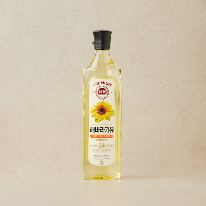 해표 해표 해바라기유900ml, 900ml