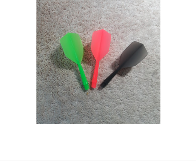 불스아이 소프트다트 플라이트 30P, 연두, 30개