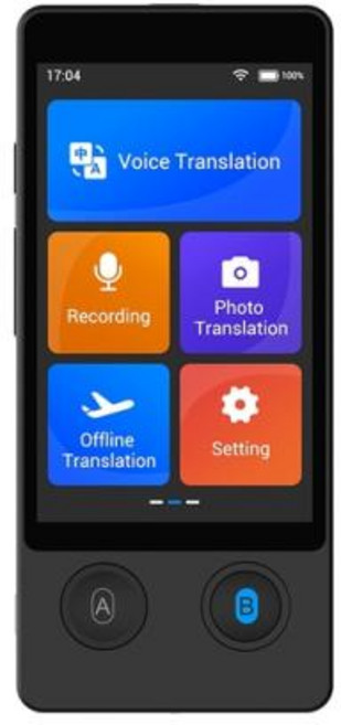 언어 번역기 Wooask W12 실시간 즉각적인 음성 번역 터치 98% 144 최신, 1) W12