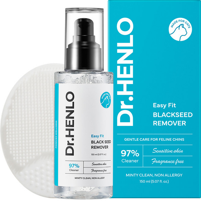 닥터헨로 검은깨 리무버 고양이 블랙헤드 고양이 턱드름 꼬드름, 1개, 150ml