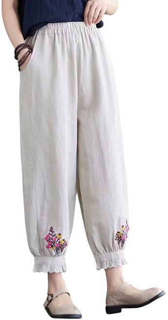 BestStar 생활한복 개량한복 절복 법복 순면 바지 자수 면 마 바지