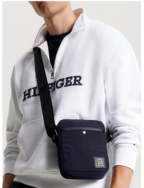 TOMMY HILFIGER SMALL REPORTER BAG AM0AM11741DW6 Space Blue