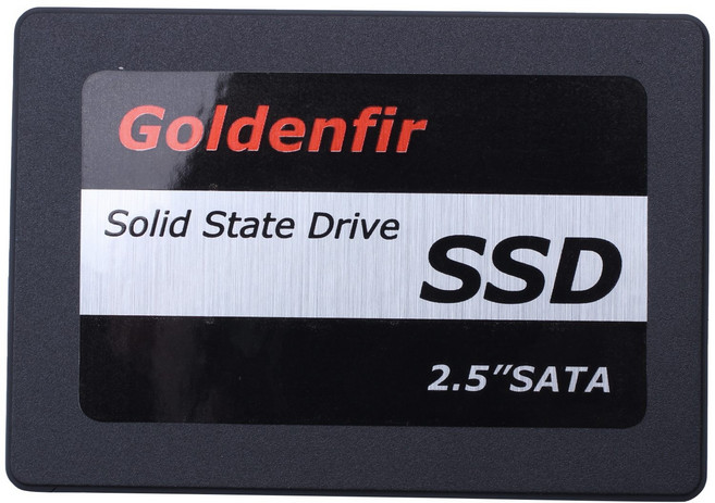 Goldenfir SSD 2.5 인치 솔리드 스테이트 드라이브 하드 드라이브 디스크 (128기가바이트), 보여진 바와 같이, 하나, 1개