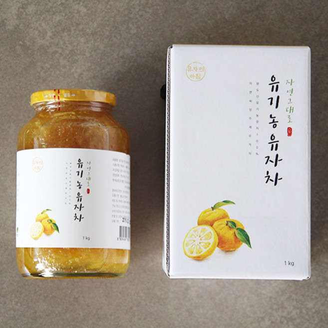 맛꾼 [완도 직송] 집에서 담은것 같은 찐한맛! 유기농 유자진액 유자차, 유자차 2kg