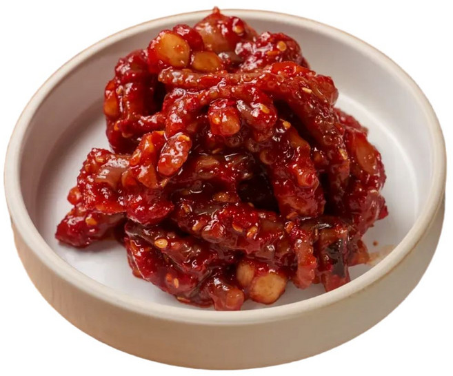 [엠마홈] 밥도둑 반찬 오동통 낙지젓 국내가공, 1개, 500g