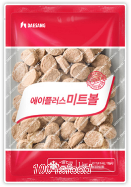 청정원 에이플러스 미트볼 1kg, 1개