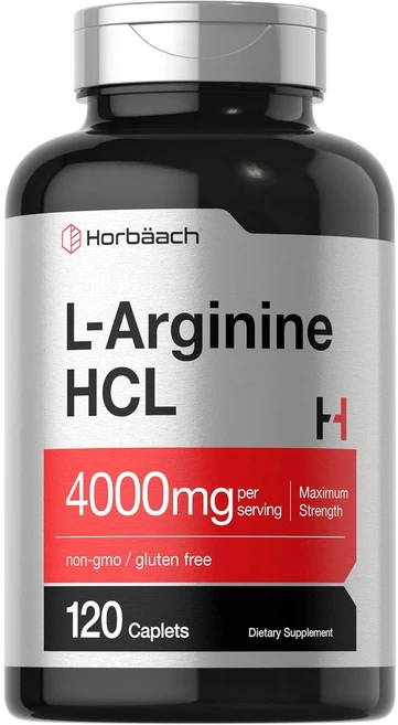 호바흐 L-아르기닌 4000mg 캐플렛, 1개, 120정 - 쿠팡