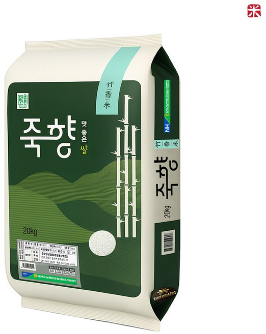 맛좋은 죽향쌀 / 담양군농협 당일도정 상등급 25년산, 1개, 20kg