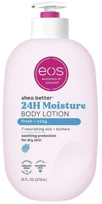 이오스 시어 베타 24시간 모이스처 바디 로션 프레시 + 코지 - 쿠팡