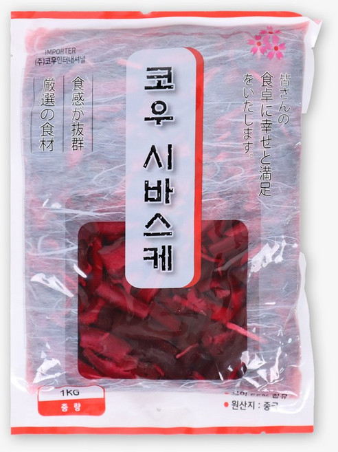 오지상구루메 시바츠케 가지오이절임, 1개, 1kg