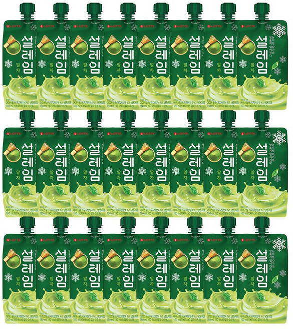 말차 설레임, 24개, 160ml