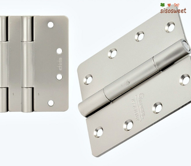 접이문 경첩 튼튼한 문경첩 자동 접이식 경첩 가정용 내구성 목문용 3p