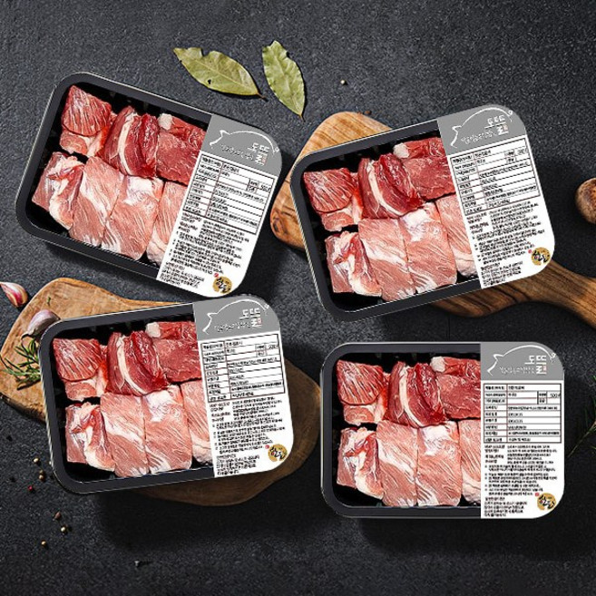 [도뜰] 명품 한돈 찜갈비 세트800gx4팩, 단품, 800g
