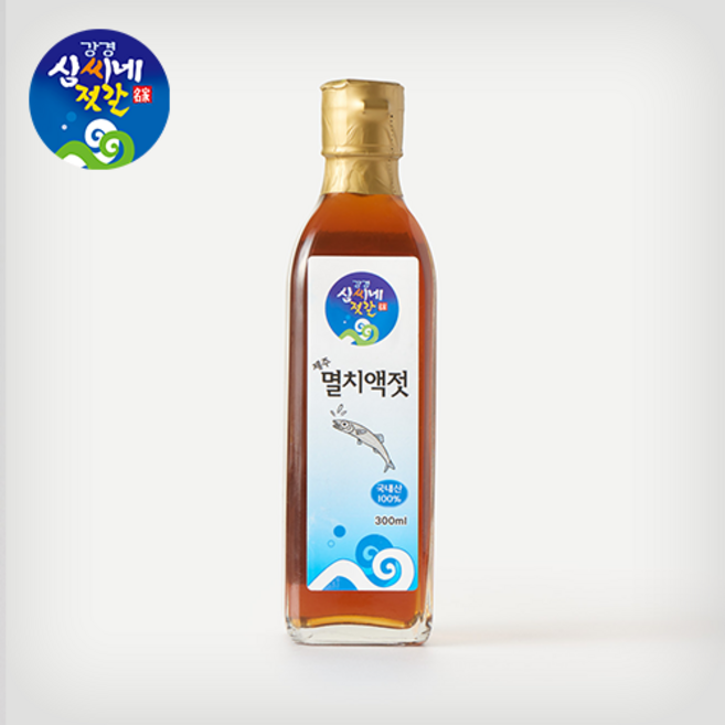 심씨네몰 강경심씨네젓갈 믿음직한 밥도둑 멸치액젓, 멸치액젓1kg, 1개, 300ml