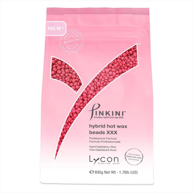 Lycon 萊康 PinkINI 比基尼硬蠟 (巴西式) 1kg 乾淨脱毛, 800g, 1個