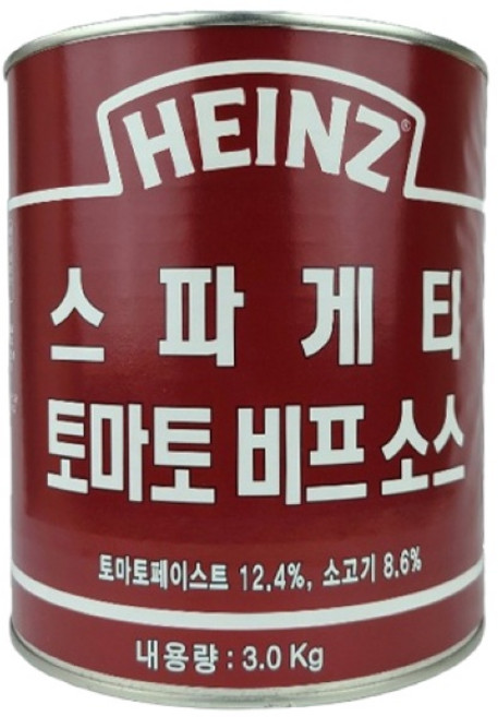 하인즈 스파게티 토마토비프소스, 3kg, 1개