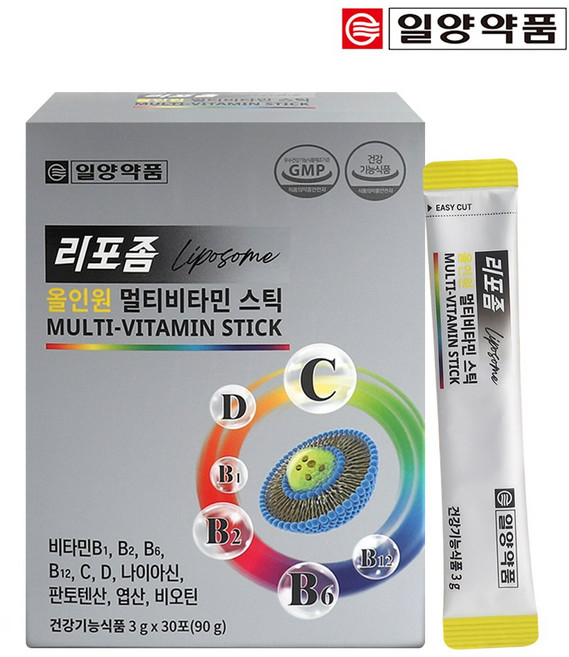 일양약품 정품 리포좀 올인원 멀티 비타민 스틱, 1개, 30회분