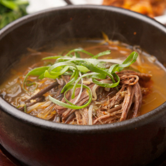 스윗쿡 소문난 맛집 백암골 가마솥 한우국밥, 500g, 2개