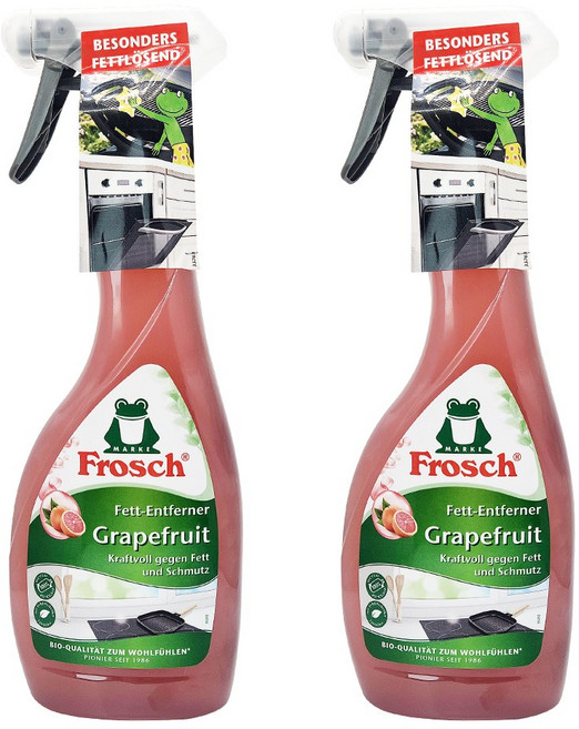 프로쉬 독일 자몽 기름때 클리너 500ml 단품 청소 세제, 2개