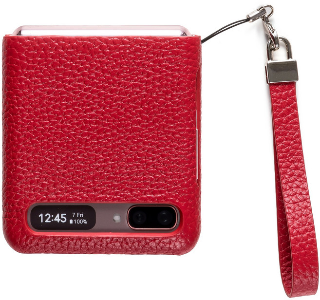 본아띠 머서 슈렁컨 가죽 핸드폰케이스 + 손목 스트랩